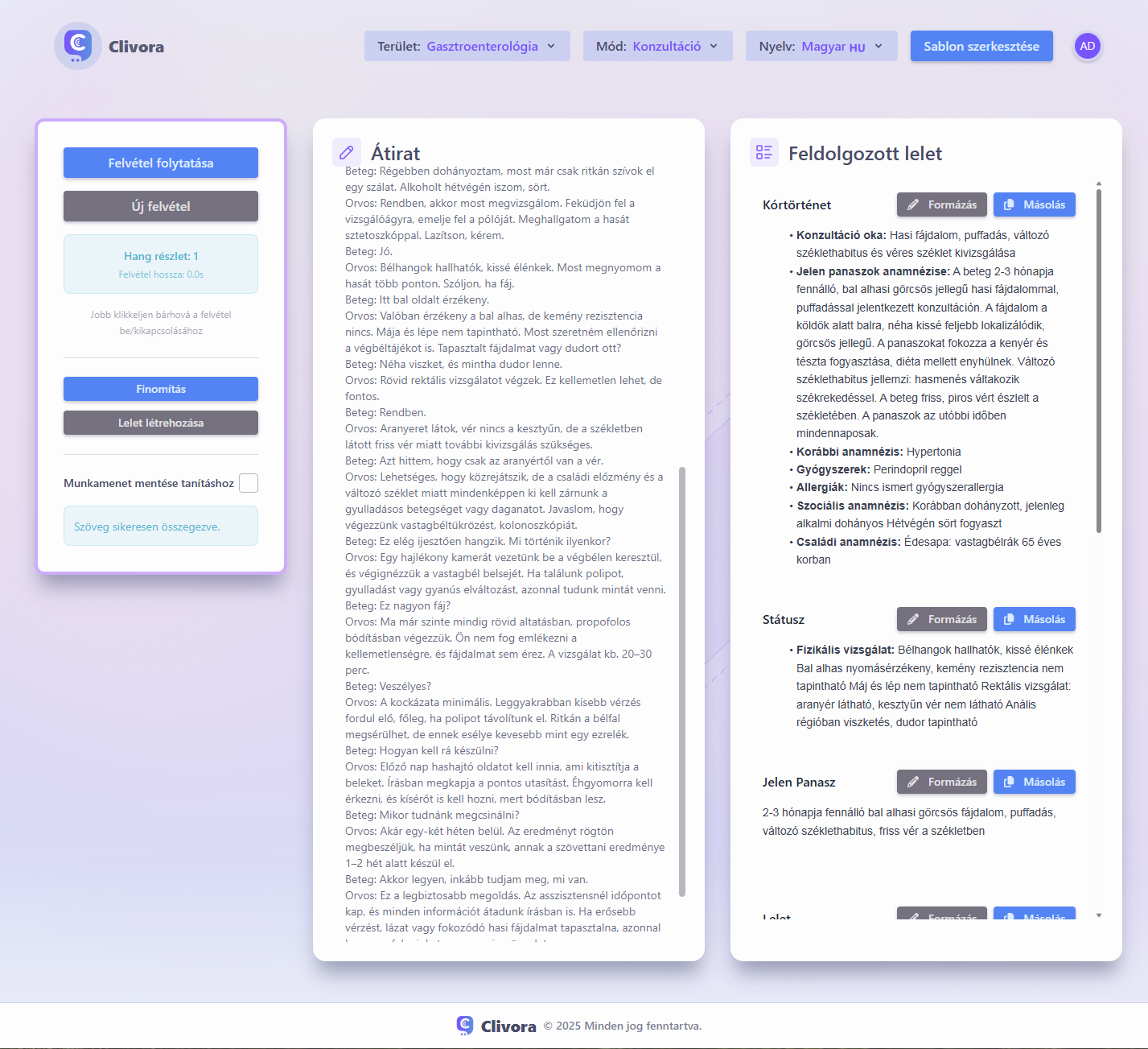 Clivora Dashboard